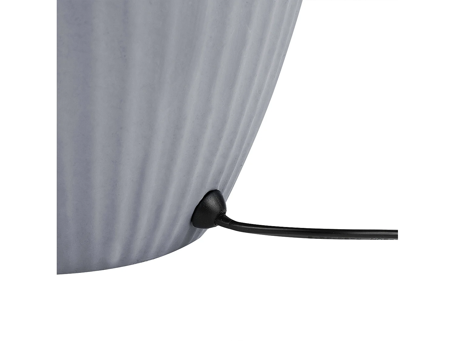 Lampe à poser FERGUS Céramique Gris