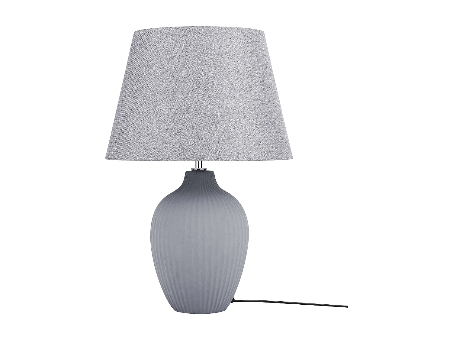 Lampe à poser FERGUS Céramique Gris