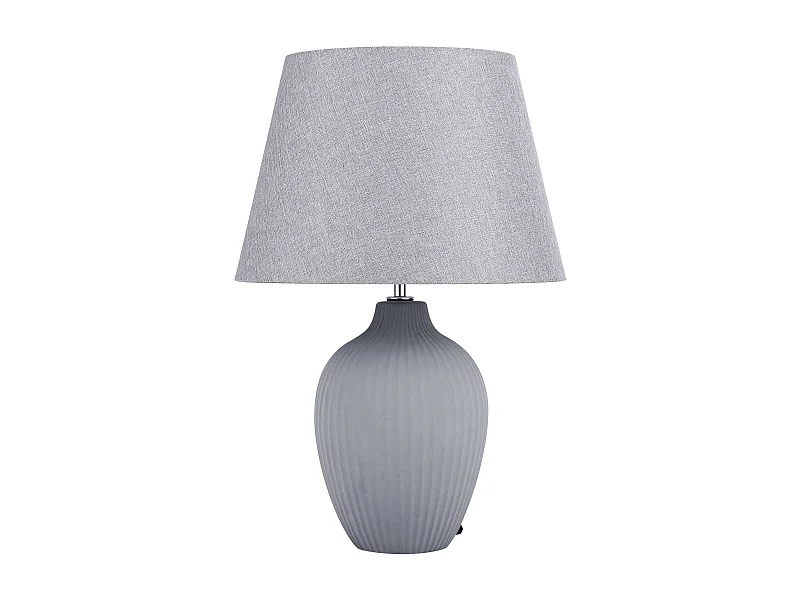 Lampada da tavolo FERGUS Ceramica Grigio