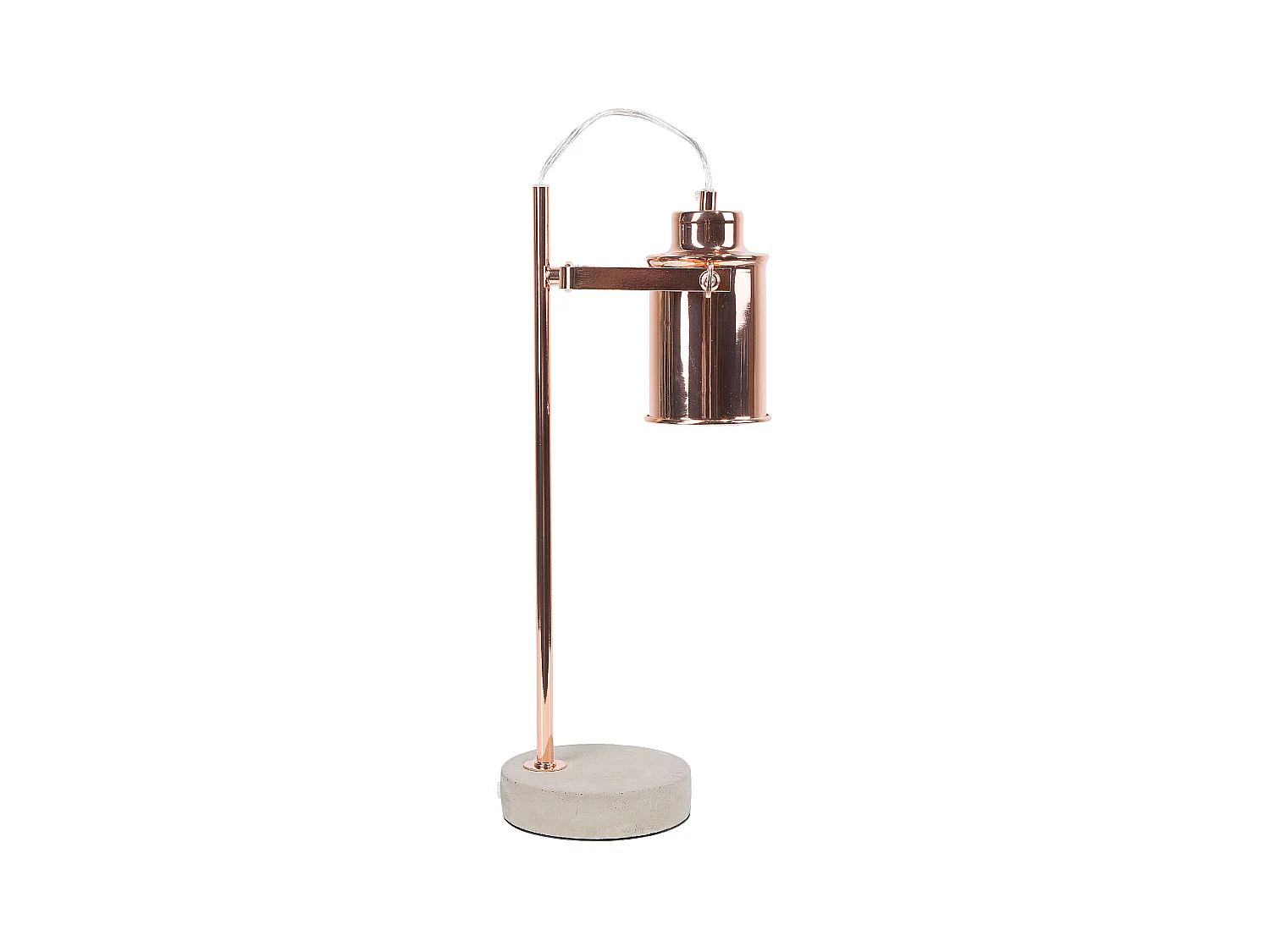 Schreibtischlampe MUNDAKA verstellbar Metall Kupfer
