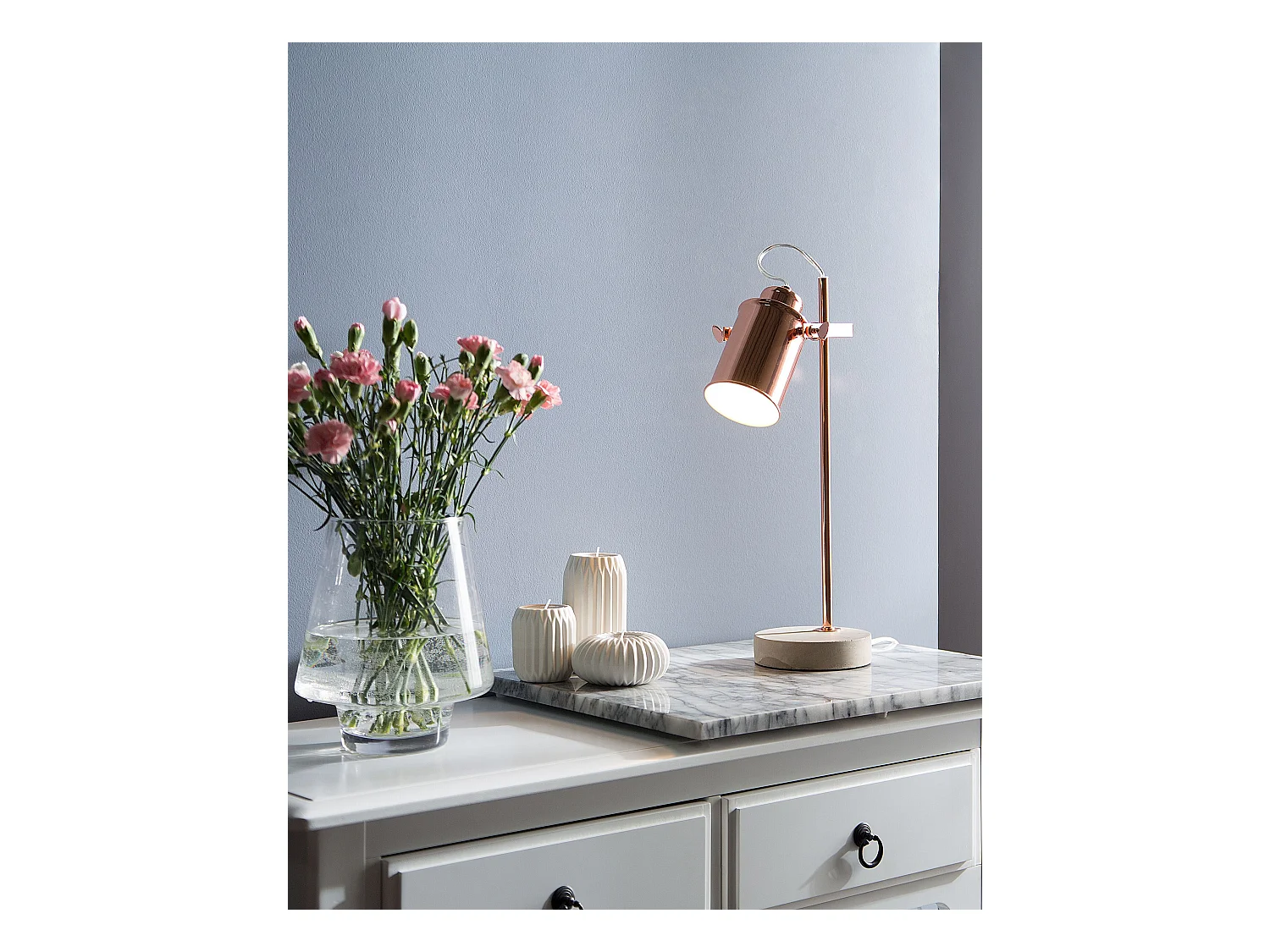 Bureaulamp MUNDAKA Verstelbaar Metaal Koper