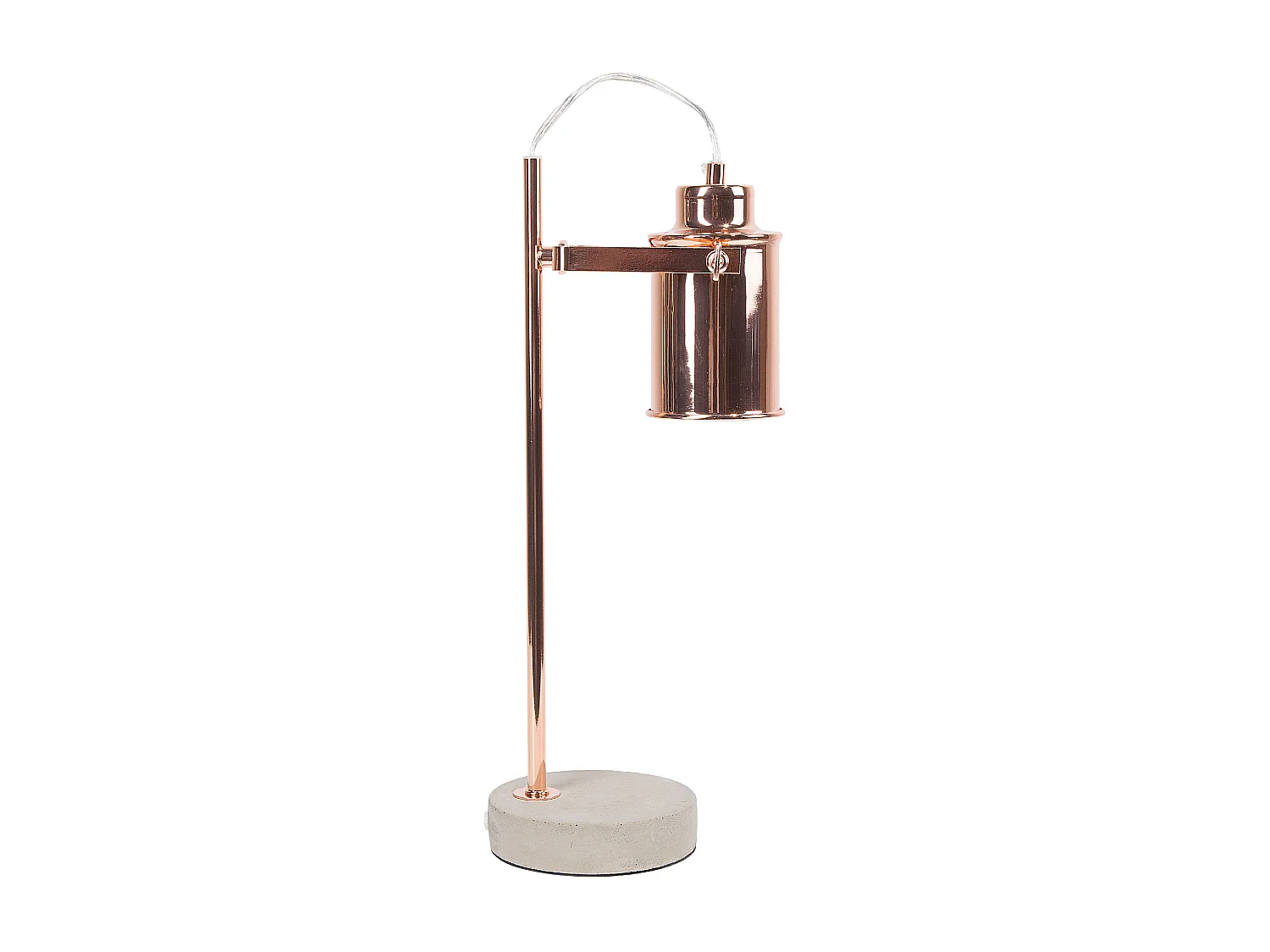 Schreibtischlampe MUNDAKA verstellbar Metall Kupfer