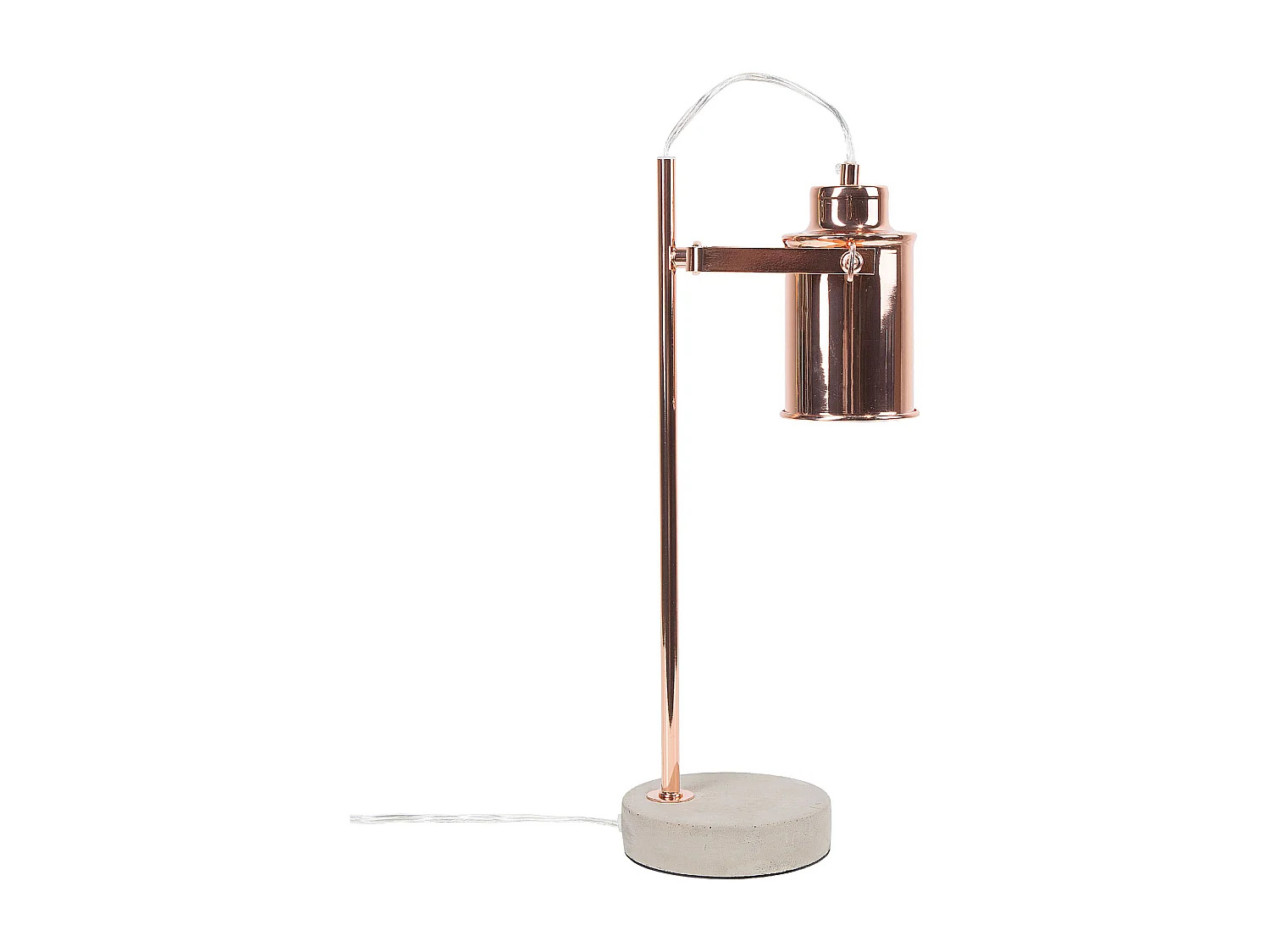 Schreibtischlampe MUNDAKA verstellbar Metall Kupfer