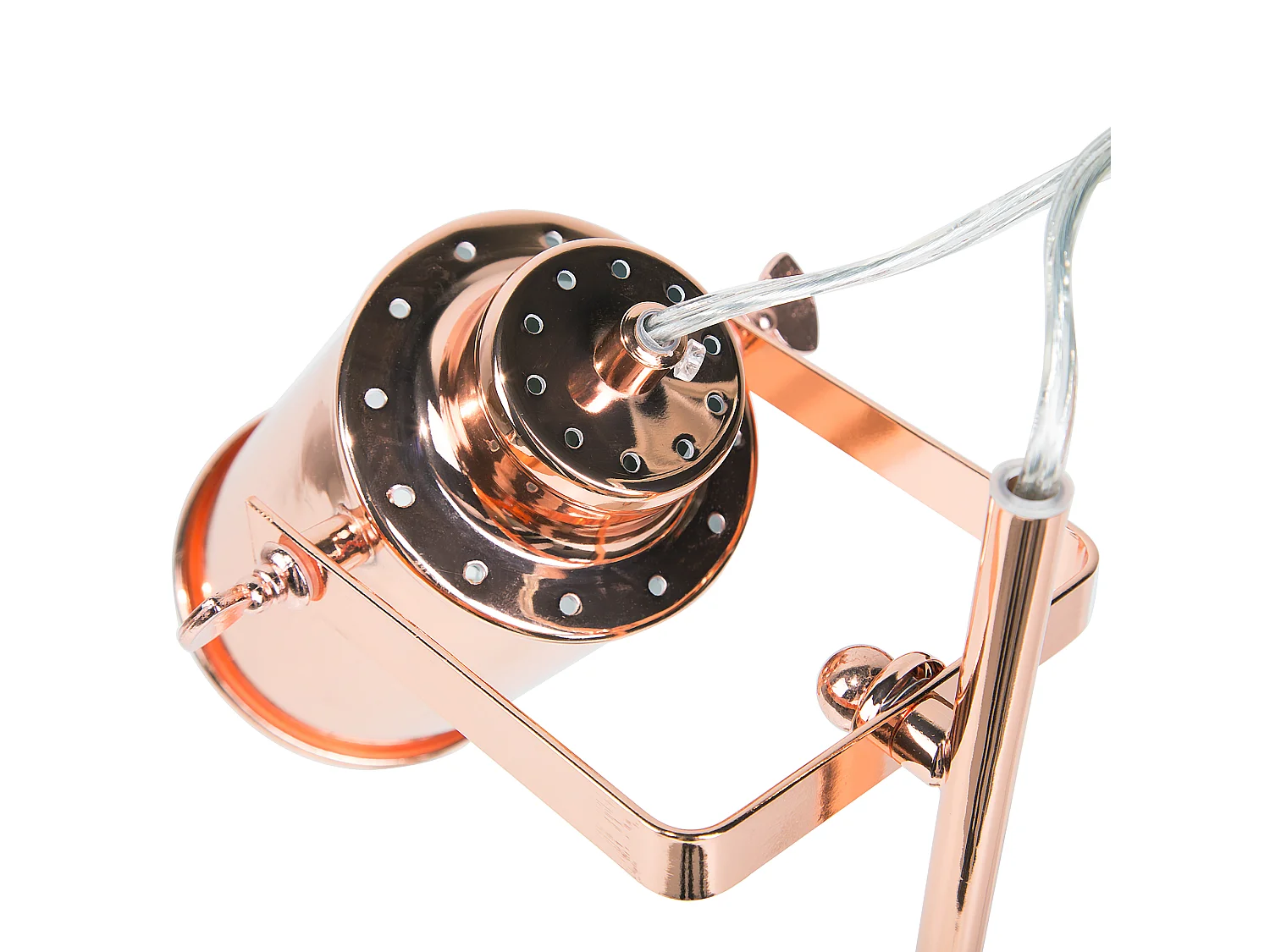 Schreibtischlampe MUNDAKA verstellbar Metall Kupfer