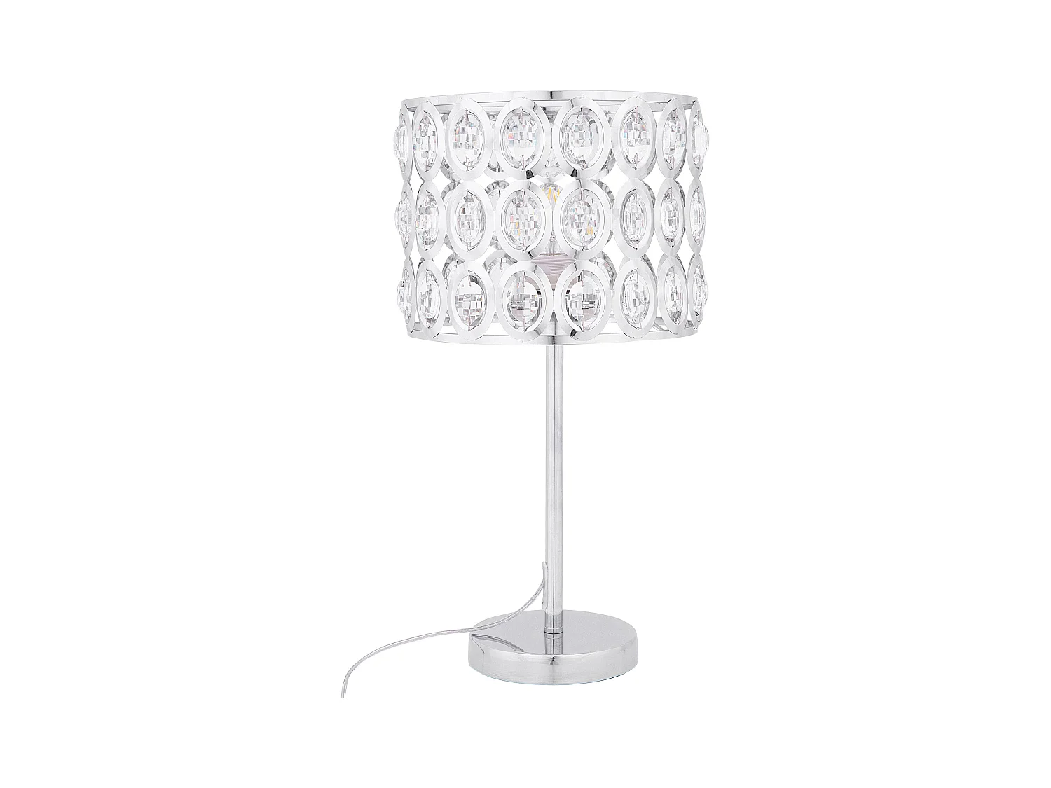 Lampe à poser TENNA Cristal Argenté