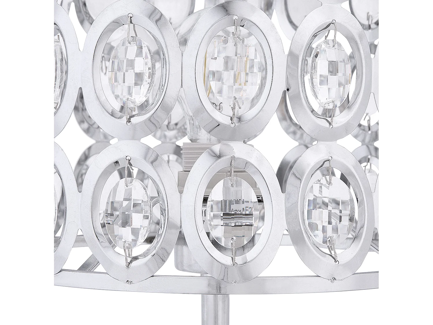 Lampe à poser TENNA Cristal Argenté