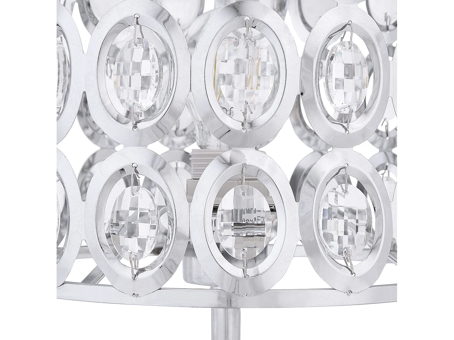 Tafellamp TENNA Kristal Zilver