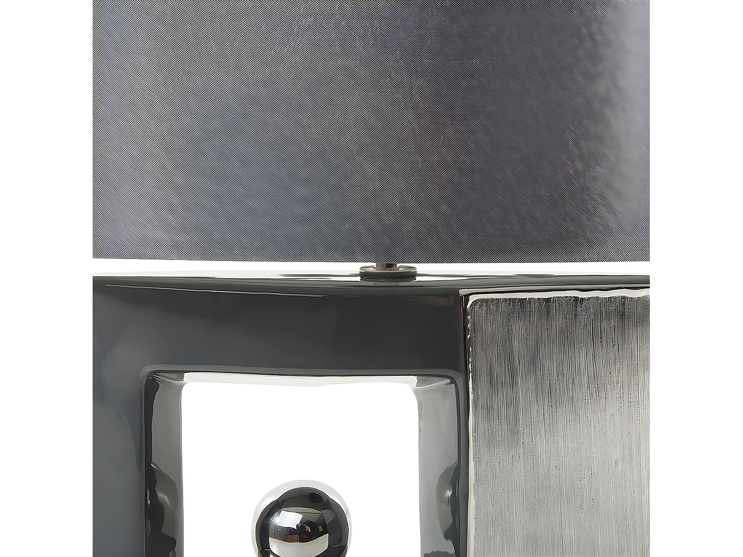 Lampe à poser DUERO Porcelaine Gris foncé