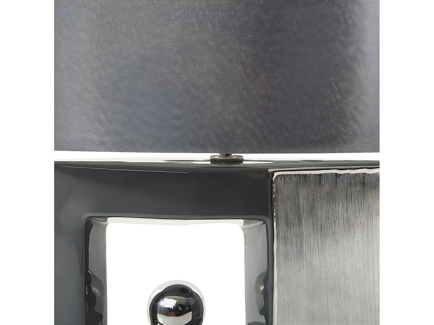 Lampe à poser DUERO Porcelaine Gris foncé