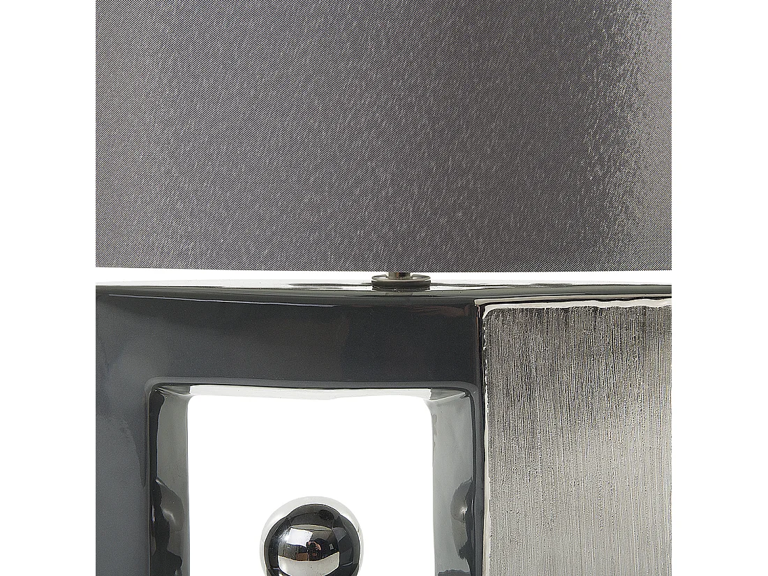 Lámpara de mesa DUERO Porcelana Gris oscuro