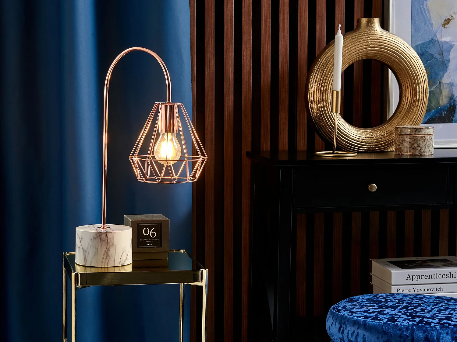 Lampe à poser MOONI Métal Cuivré