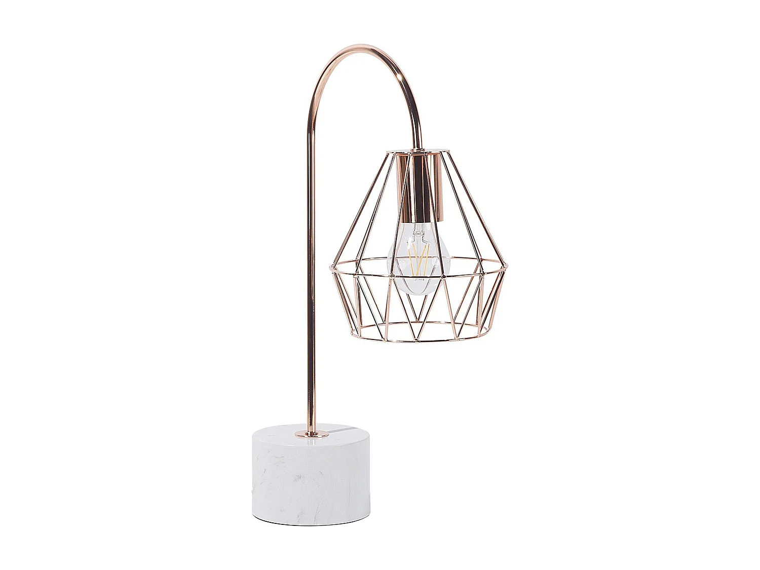 Lampada da tavolo MOONI Metallo Rame