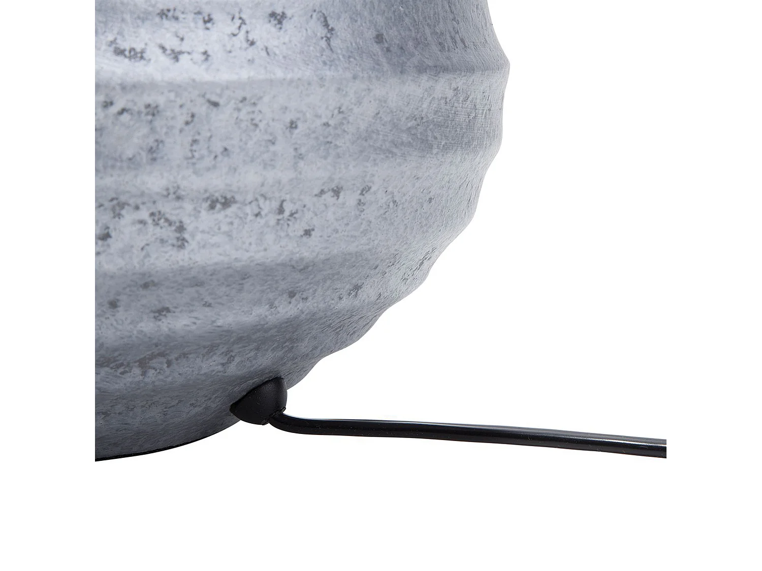 Lampa stołowa KUBAN Ceramika Srebrny