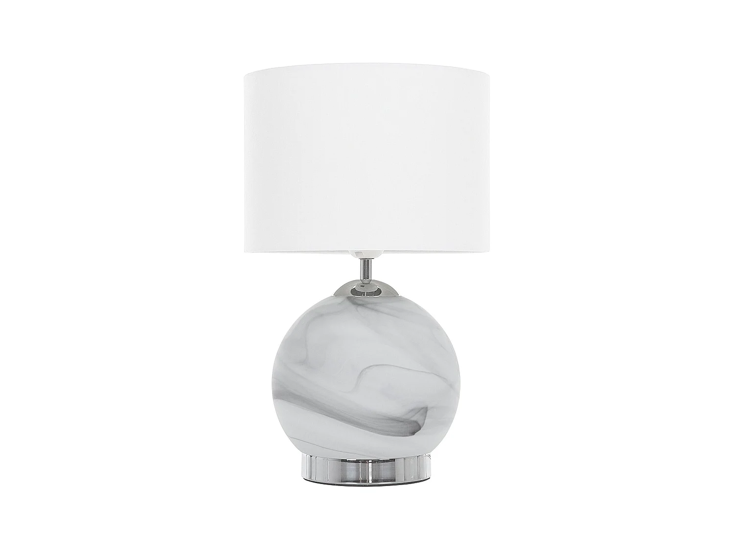 Lampe à poser UELE Métal Marbre gris