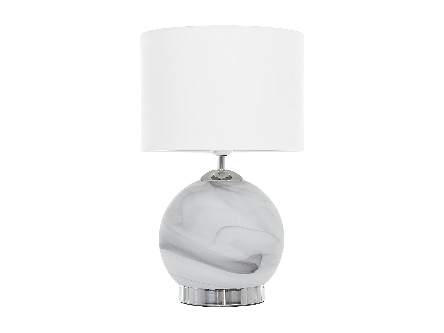 Lampe à poser UELE Métal Gris clair