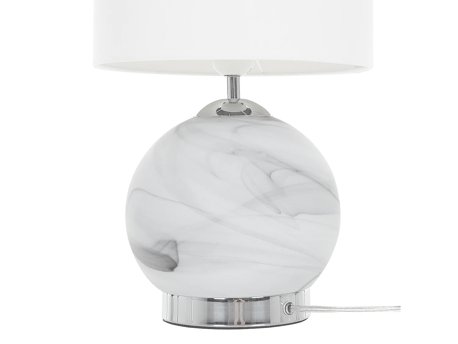 Lampe à poser UELE Métal Gris clair