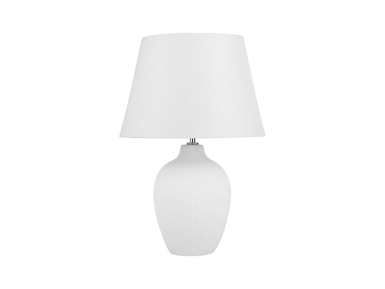 Lampe à poser FERGUS Céramique Blanc