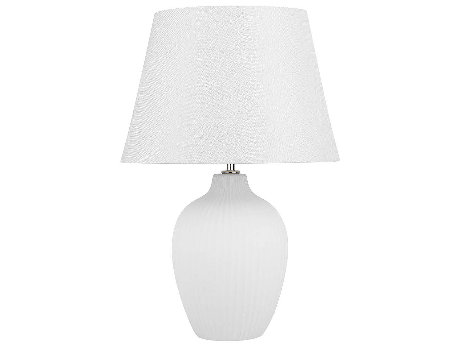 Lampe à poser FERGUS Céramique Blanc