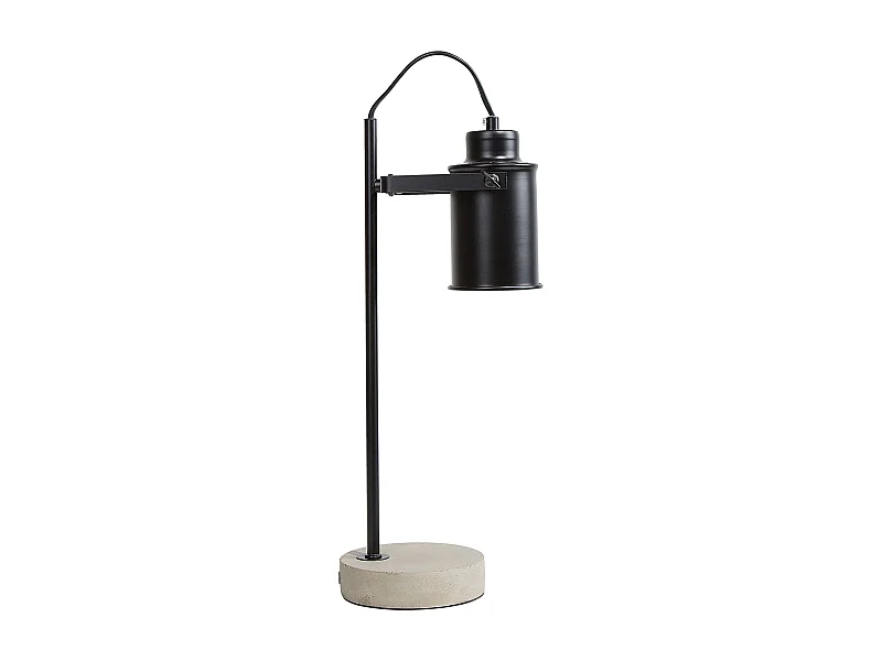 Lampe de bureau MUNDAKA Réglable Métal Noir