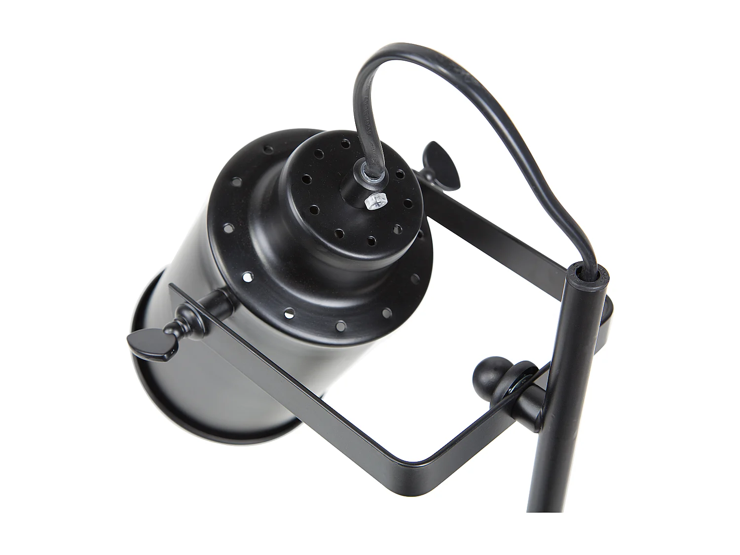 Lampe de bureau MUNDAKA Réglable Métal Noir