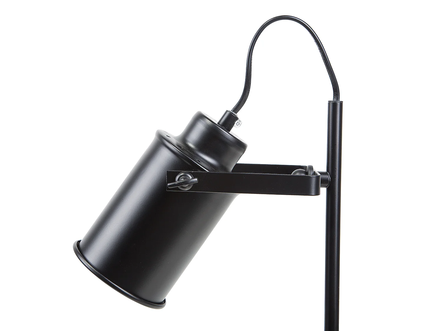 Lámpara de escritorio MUNDAKA ajustable Metal Negro