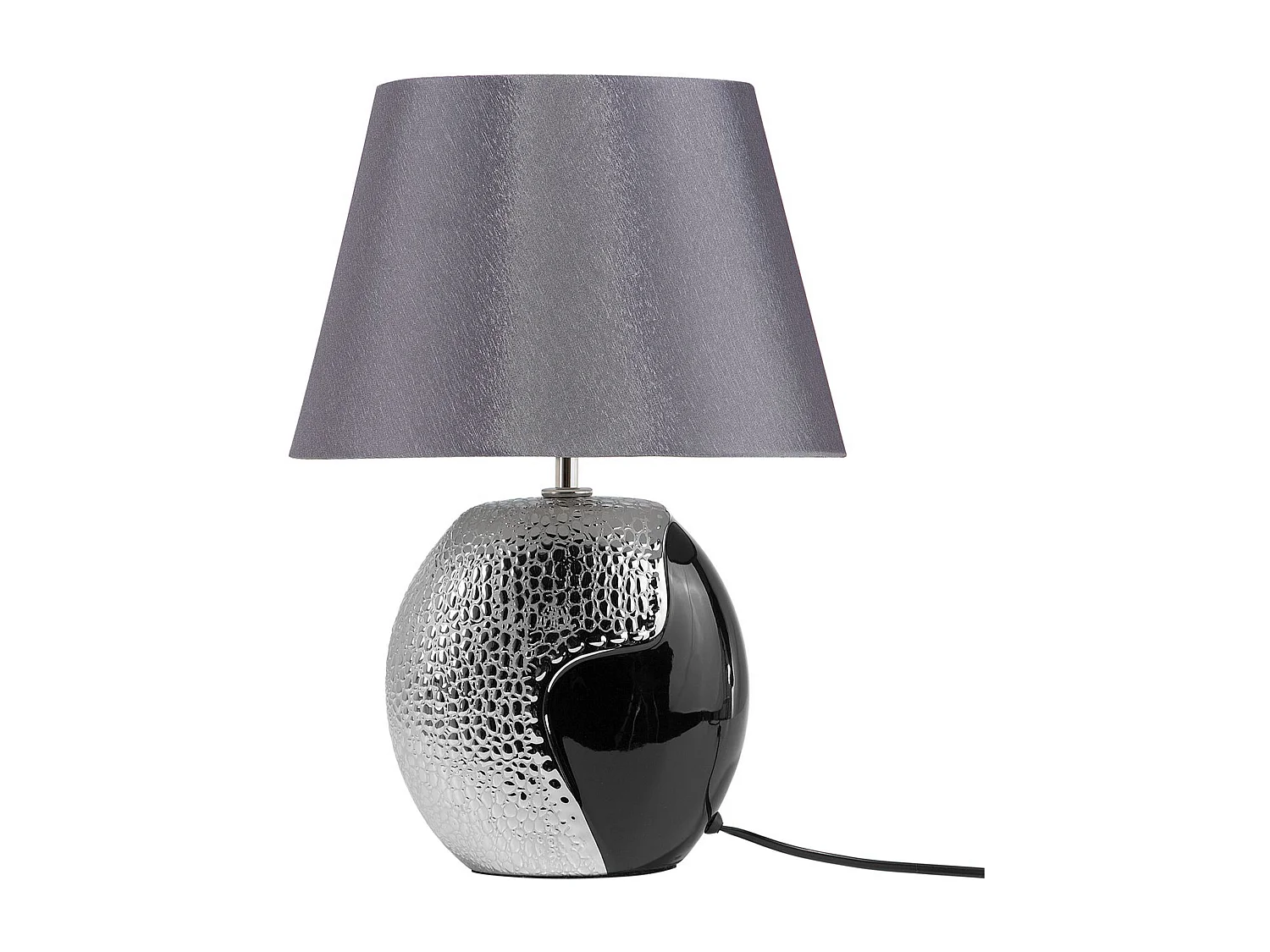 Lámpara de mesa ARGUN Cerámica Gris