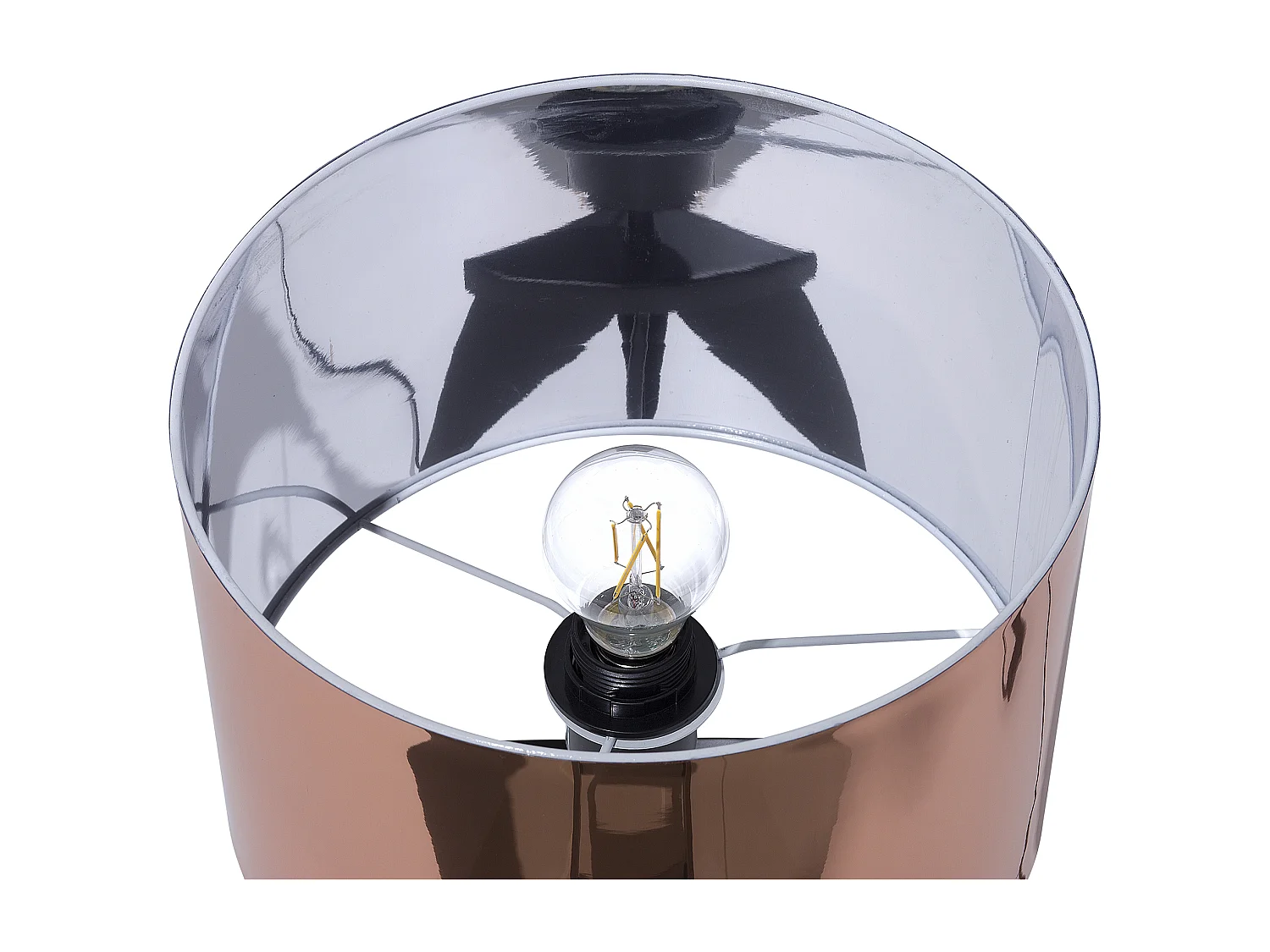 Tafellamp metaal koper STILETTO