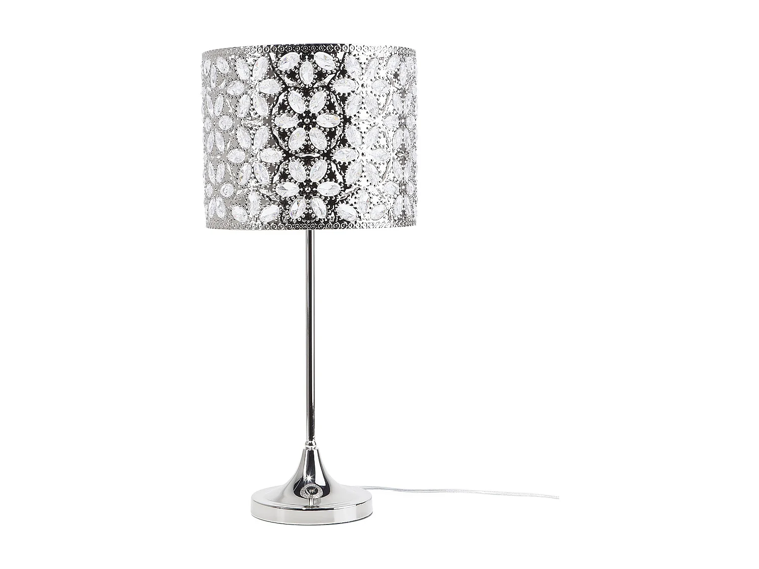 Lampe à poser SAJO Métal Argenté