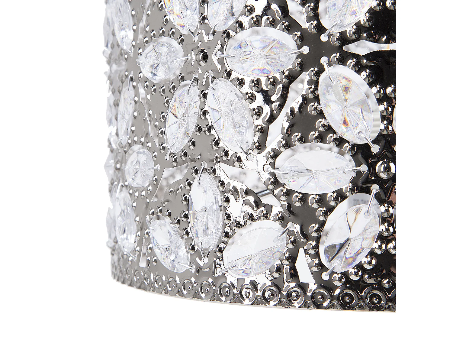 Lampe à poser SAJO Métal Argenté