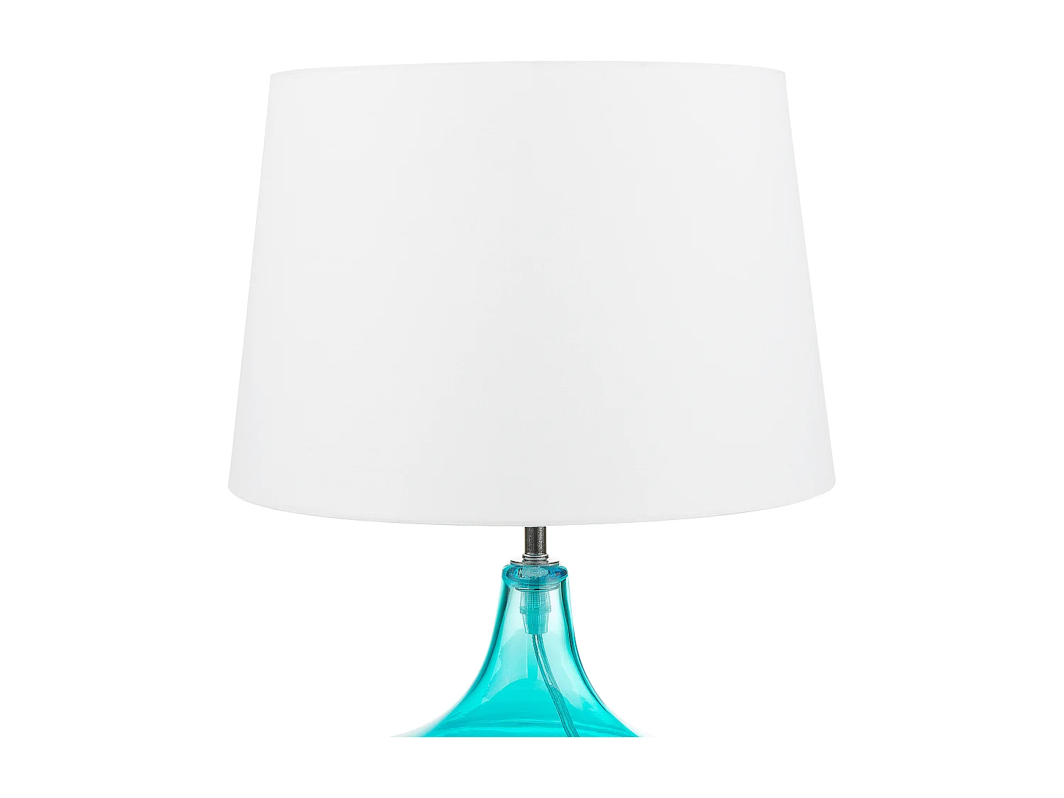 Lampa stołowa ERZEN Szkło Niebieski