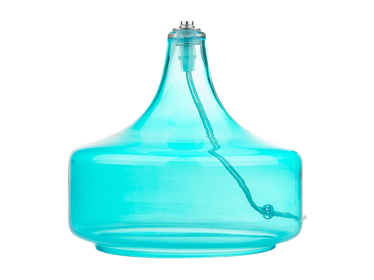 Lampa stołowa ERZEN Szkło Niebieski