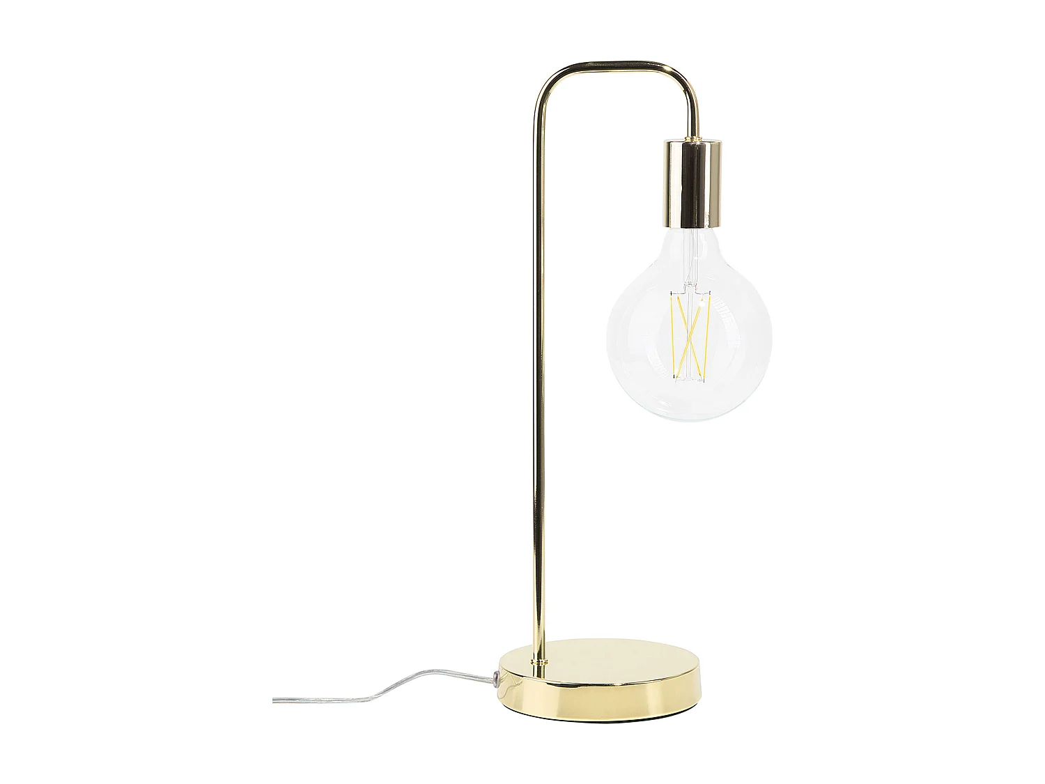 Lampa biurkowa SAVENA Metal Złoty