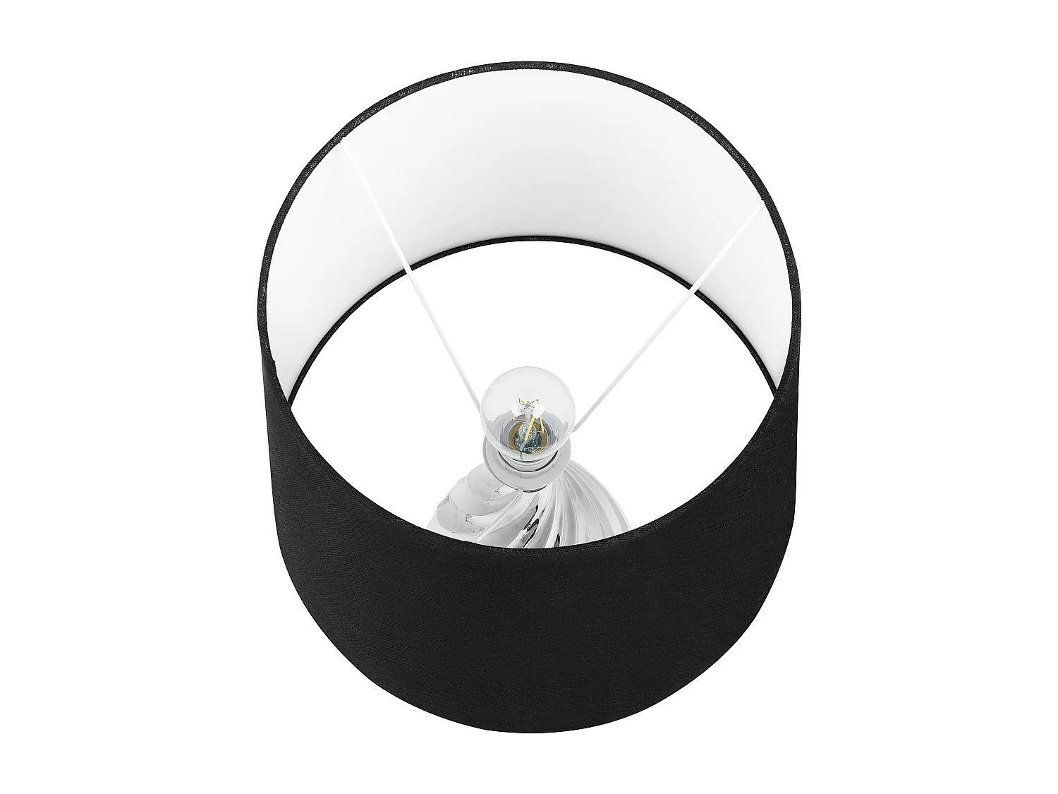 Lampe à poser VISELA Céramique Argenté