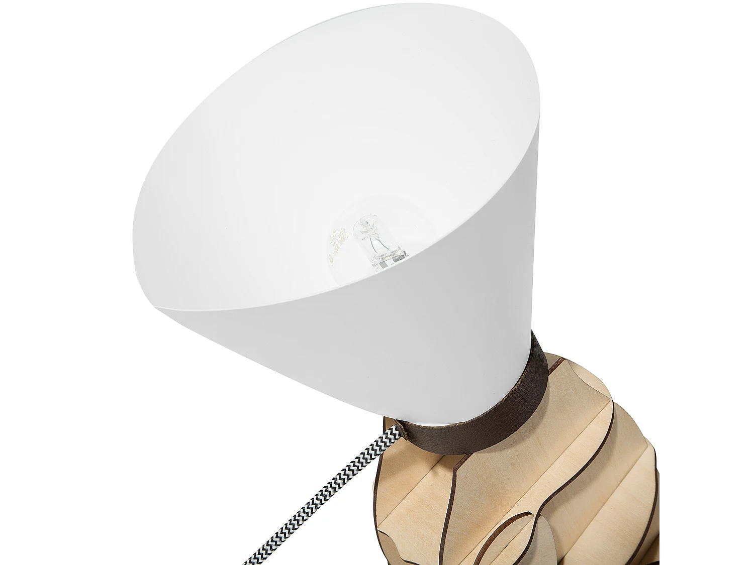 Lampe à poser ISNA Marron clair