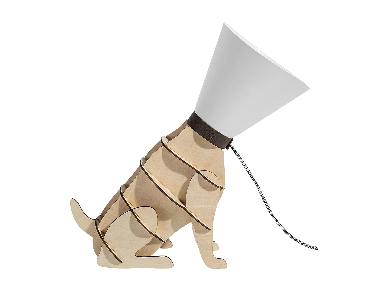 Lampada da tavolo ISNA Marrone chiaro