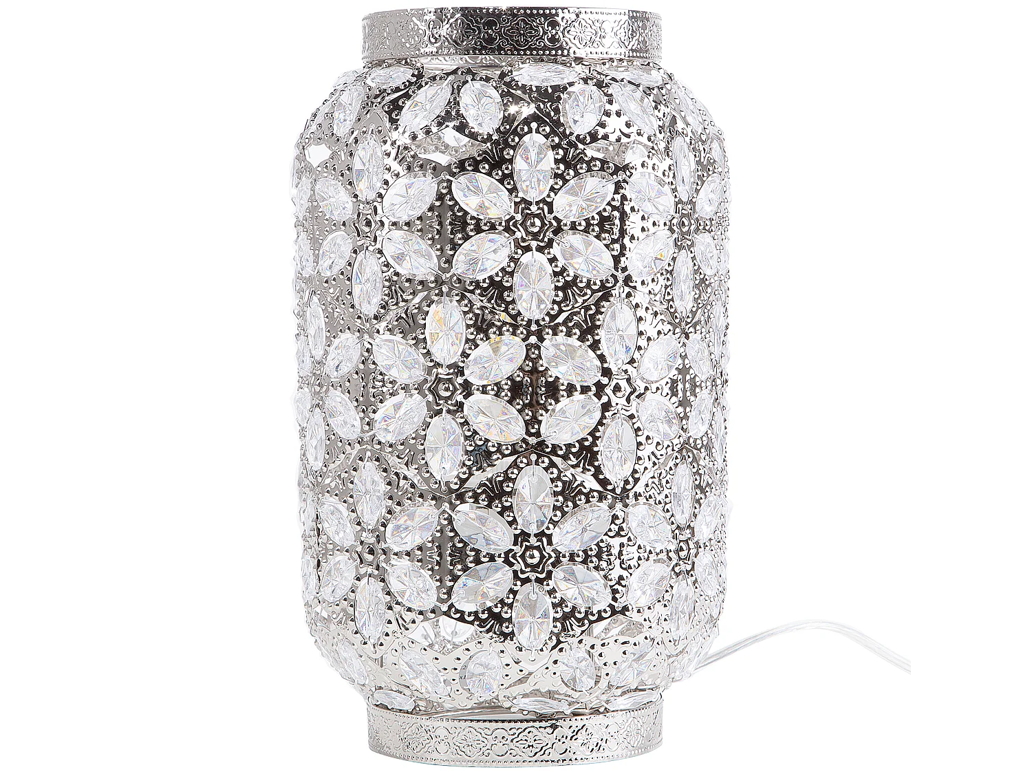 Lampe argentée SAJO M