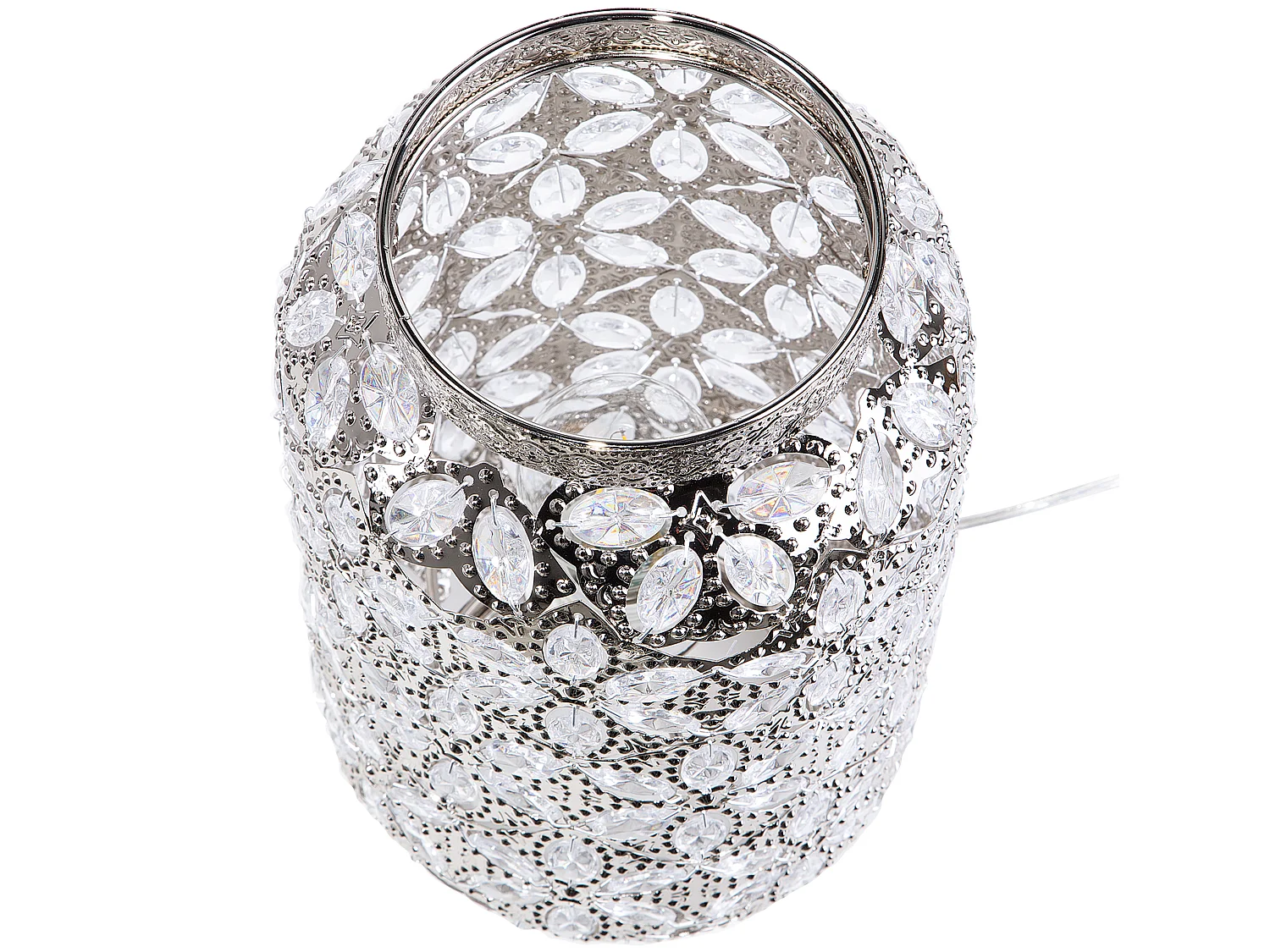 Lampe argentée SAJO M