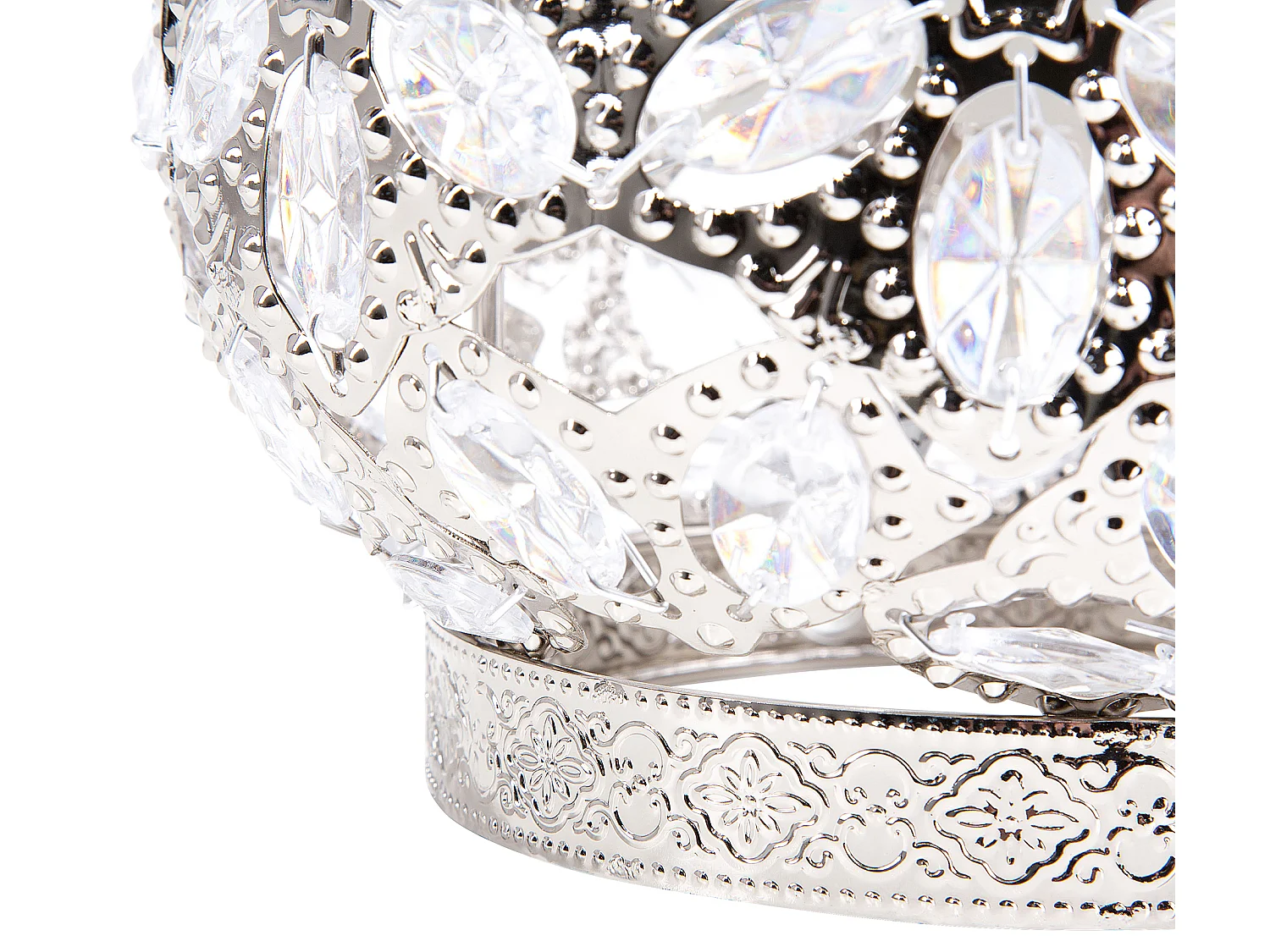 Lampe argentée SAJO M