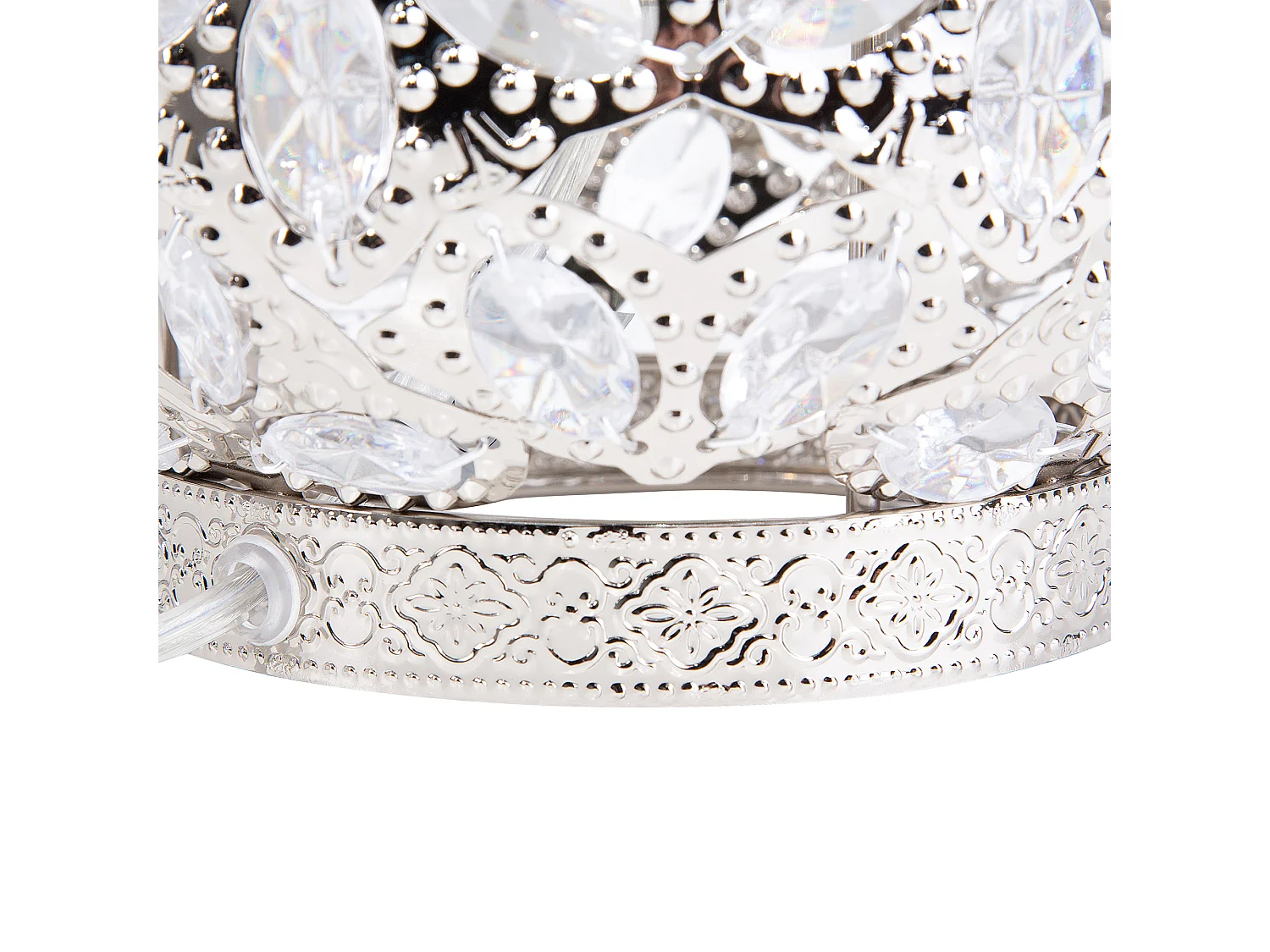 Lampe argentée SAJO M