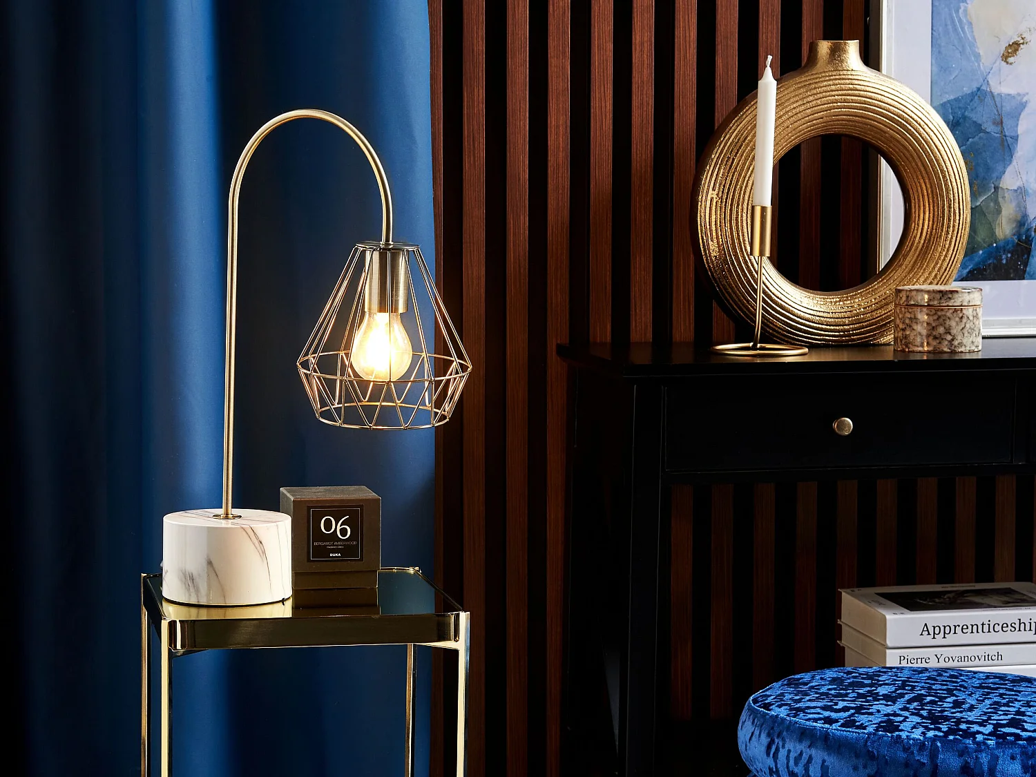 Lampe à poser MOONI Métal Laiton