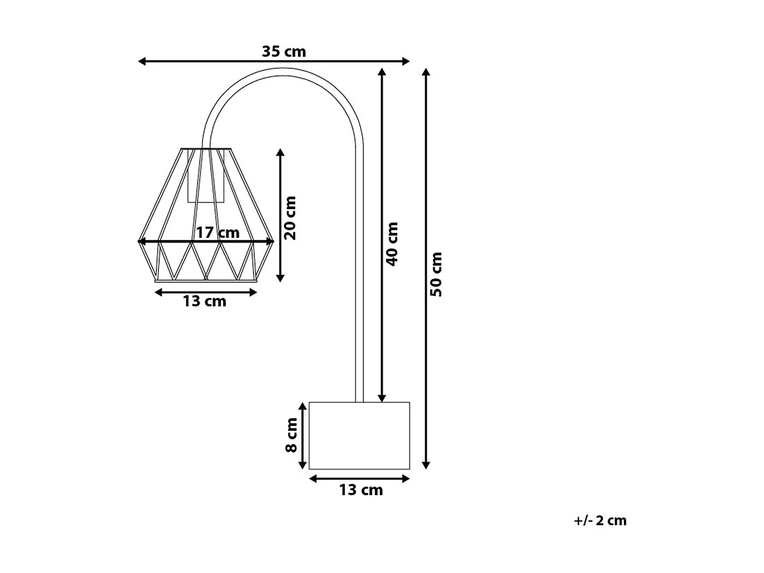 Lampe à poser MOONI Métal Laiton