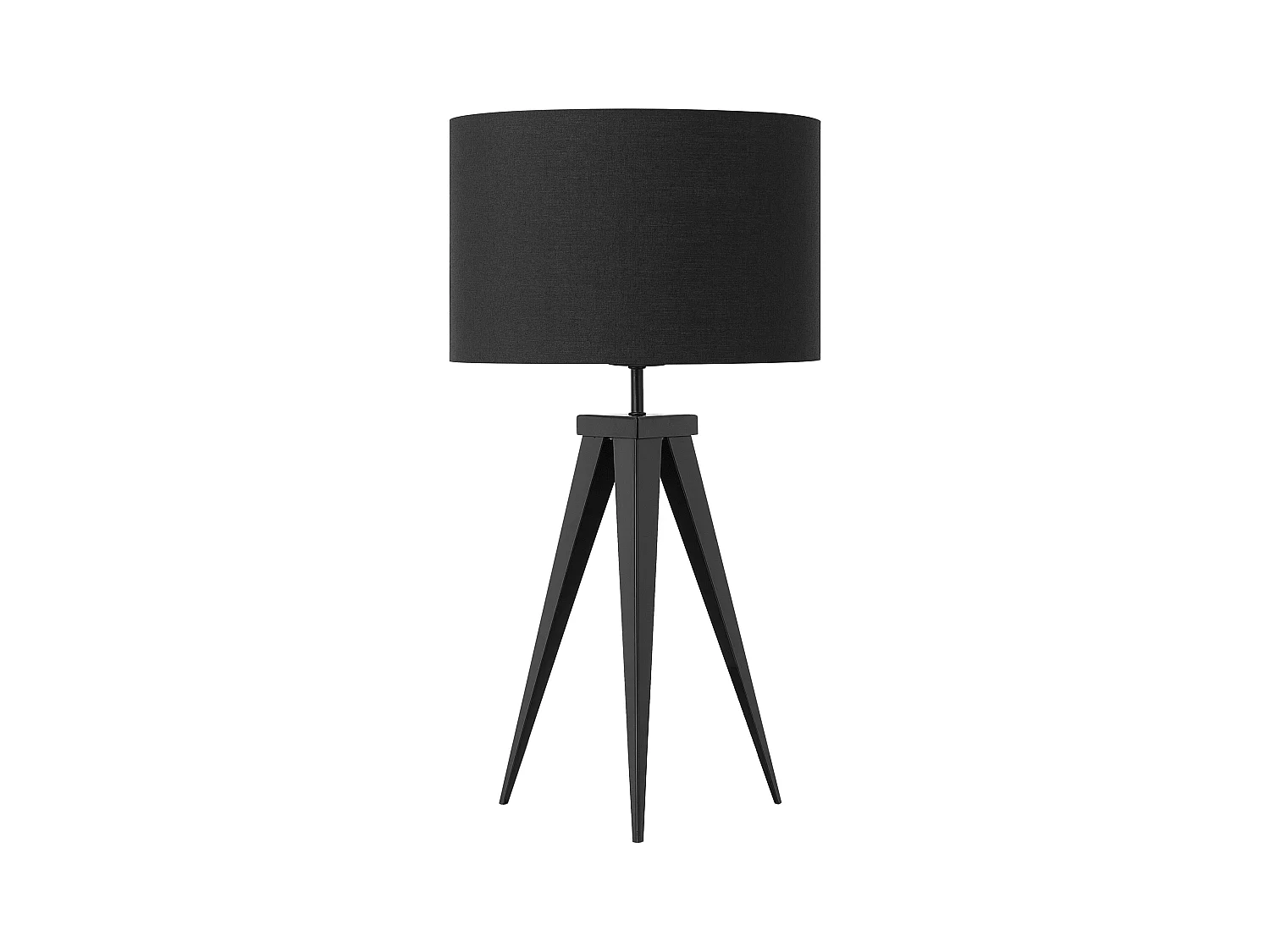 Candeeiro de mesa preto STILETTO