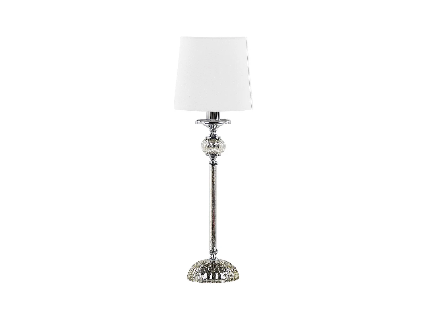 Lampada da tavolo KUBENA Metallo Bianco