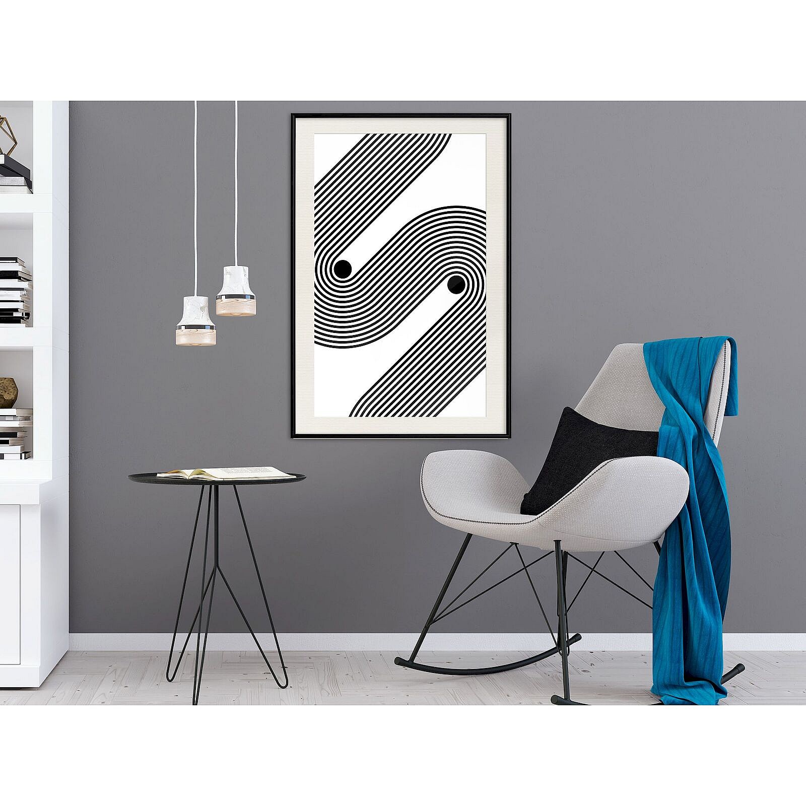 Cadre Bois Lys De Provence – 45x40 Cm, Ouverture 27x22, Décor Gravé (Occasion)