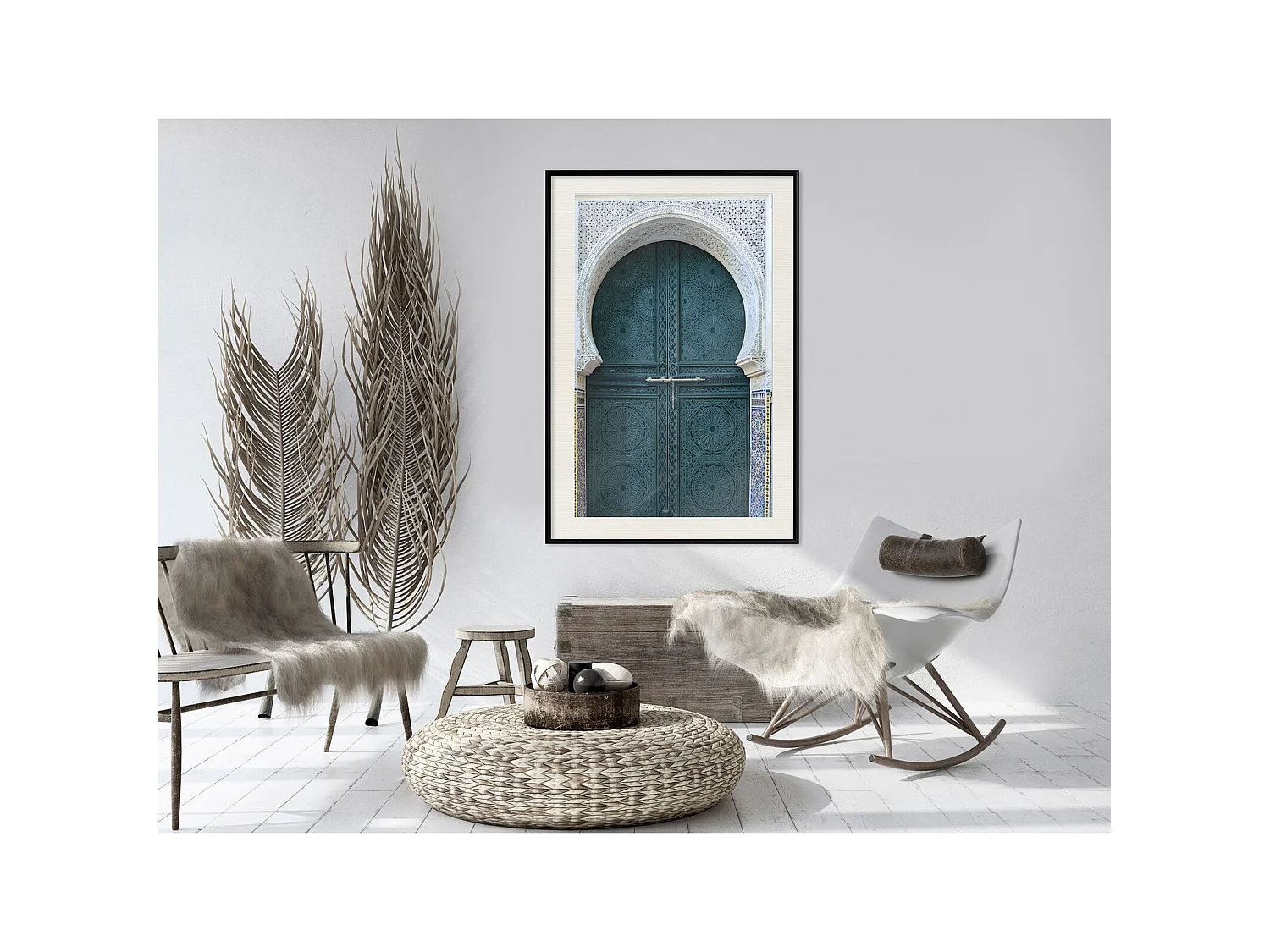 Tableau cadre Passage fermé - 20 x 30 cm