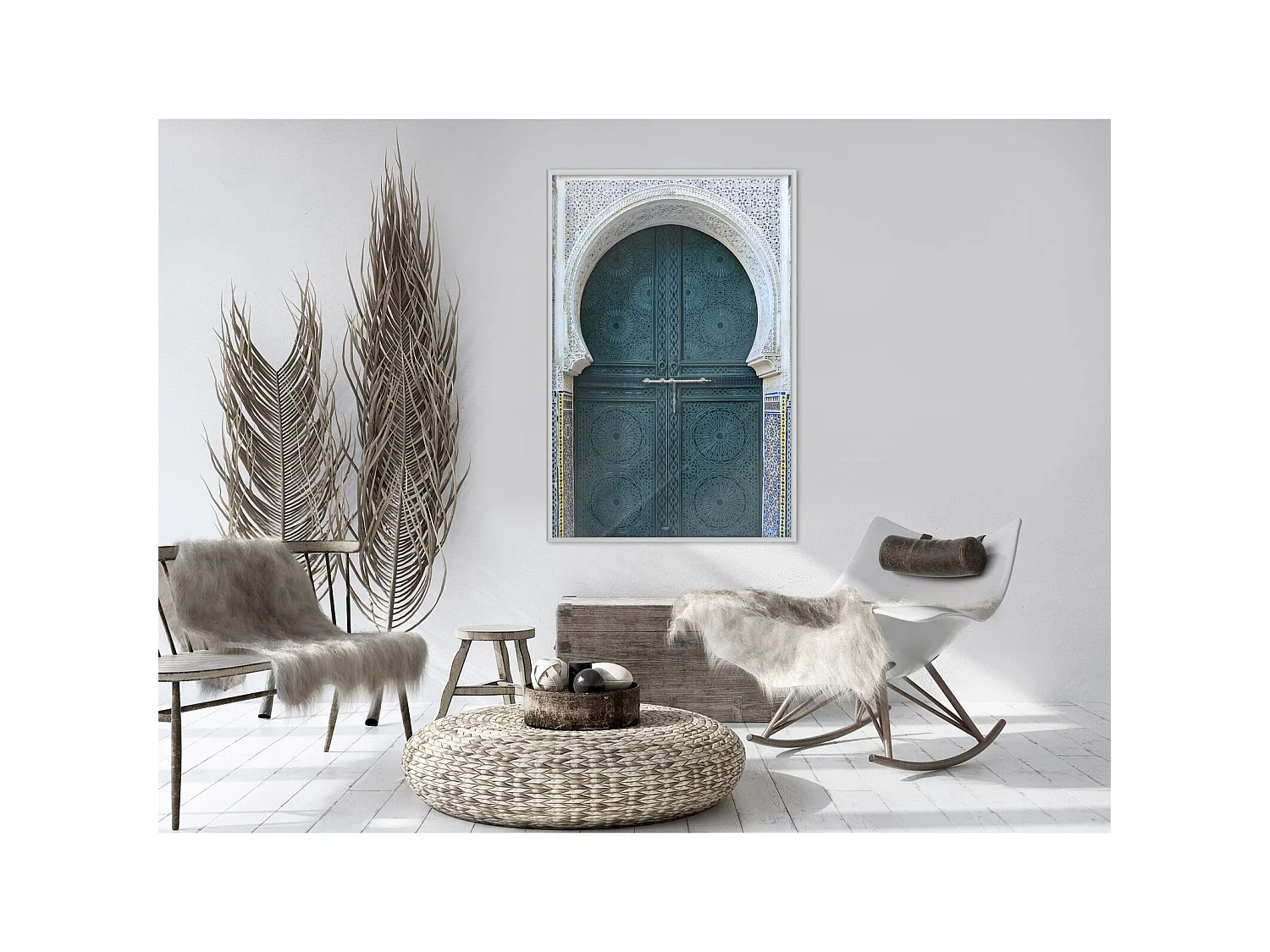 Tableau cadre Passage fermé - 20 x 30 cm