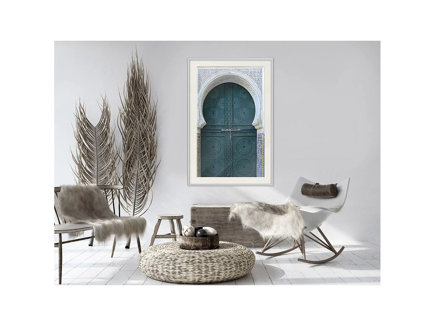 Tableau cadre Passage fermé - 20 x 30 cm