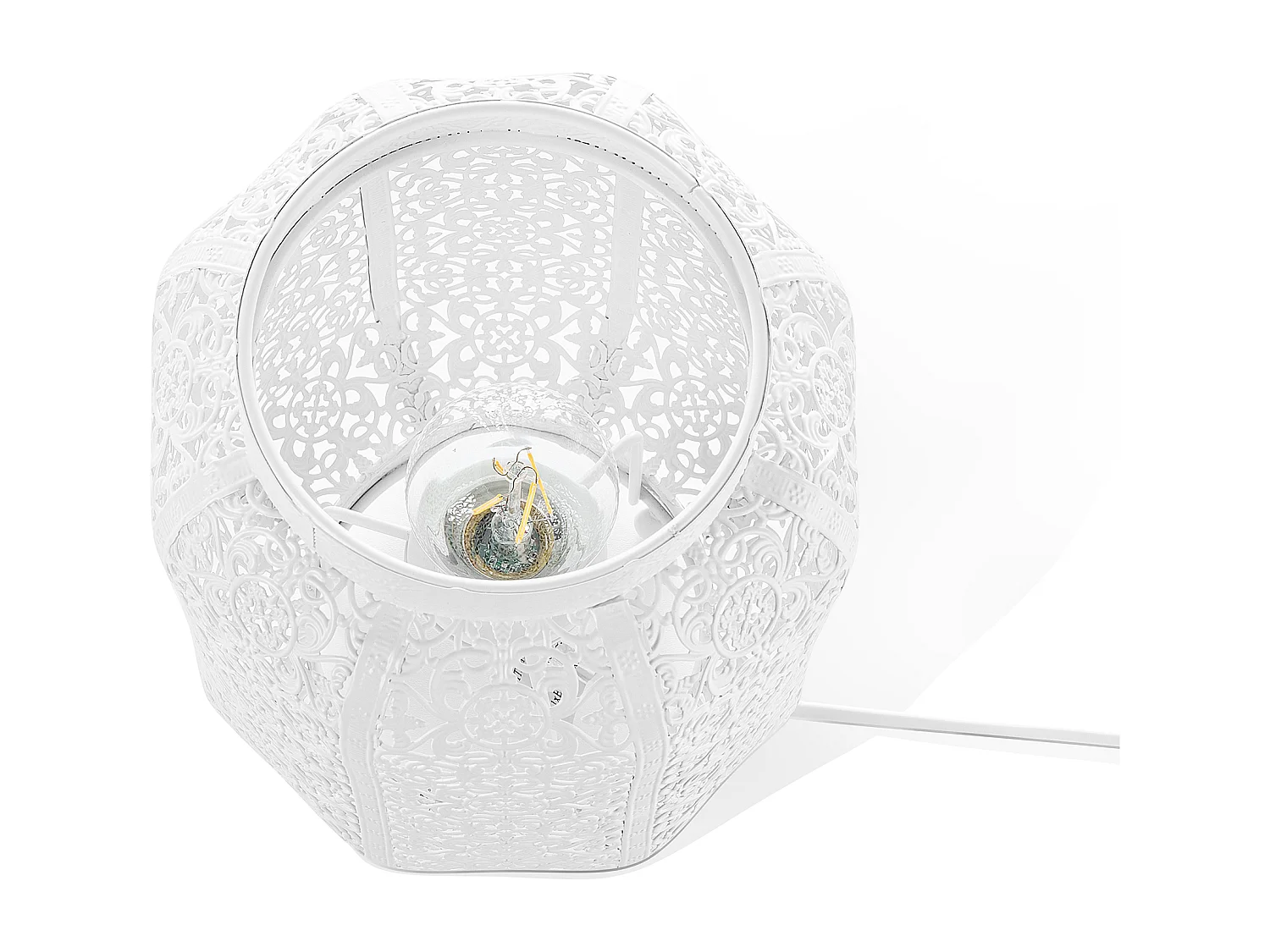 Lampe à poser SOMES Métal Blanc