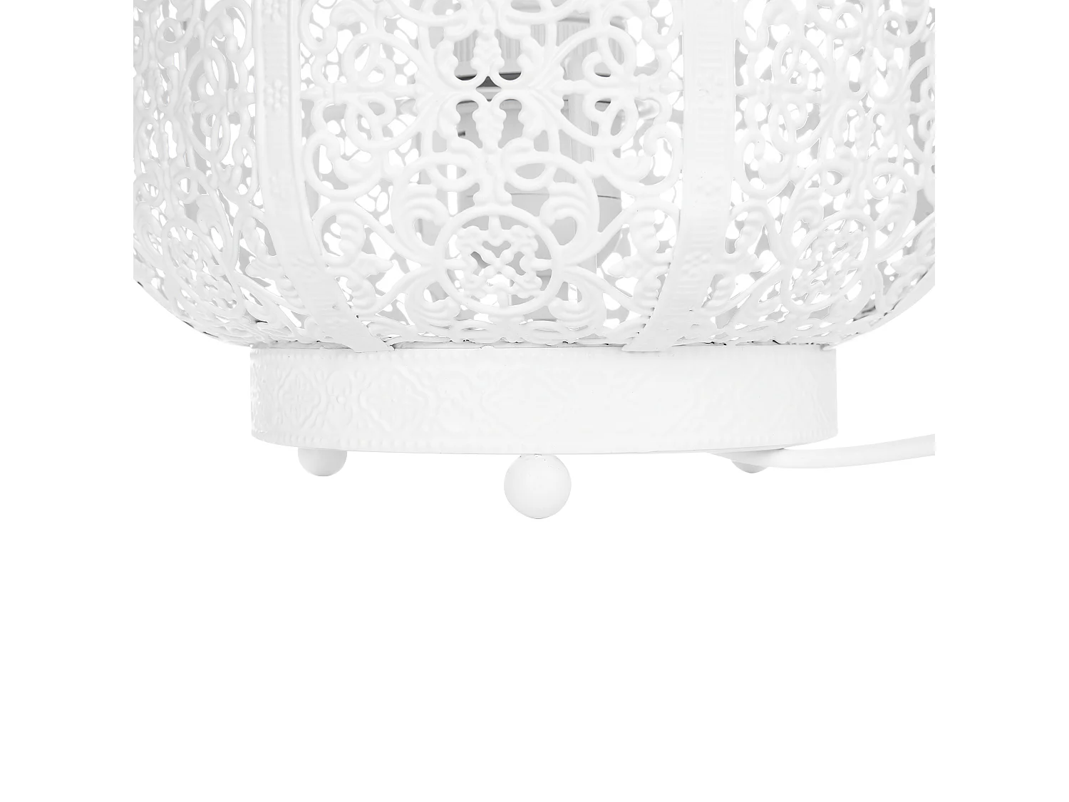 Lampe à poser SOMES Métal Blanc