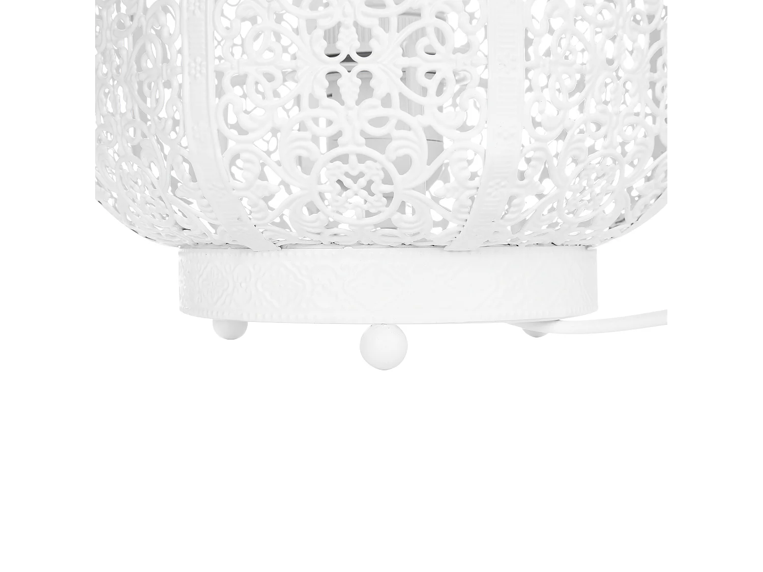Lampe à poser SOMES Métal Blanc